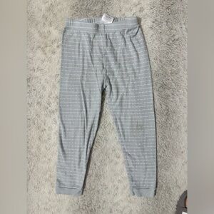 Chick Pea Light Gray Pants with White Dots